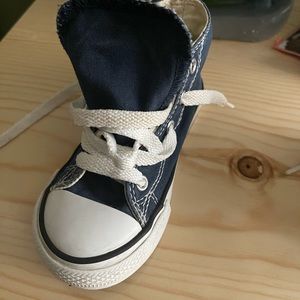 Blue converse size 8